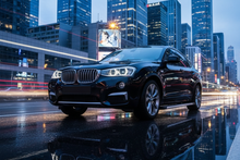 Side Steps Maya V1 (2 pcs, Aluminum) for BMW X4 F-26 2014-2018 - image 1