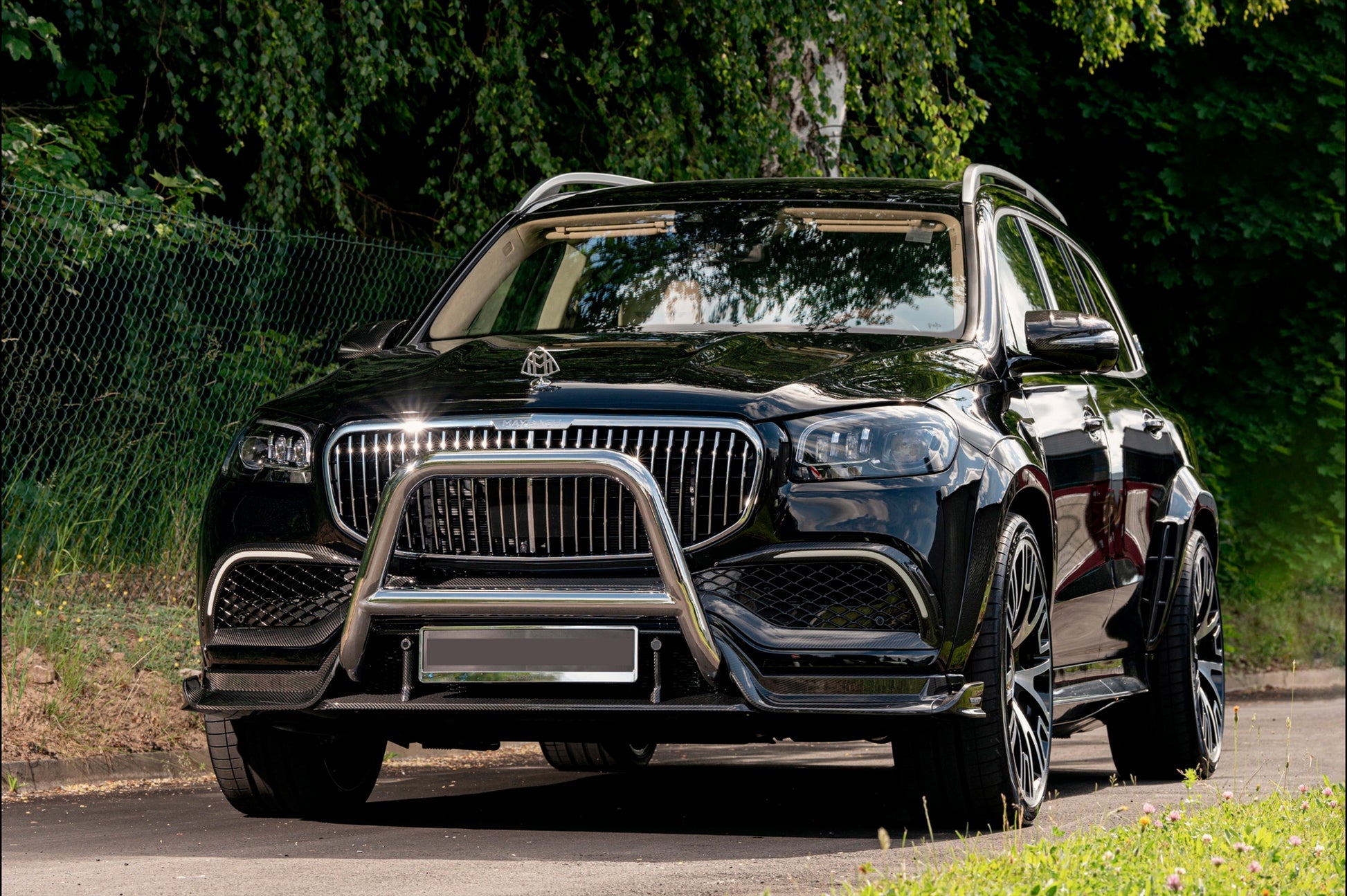 MNSR Carbon Body Kit (for Maybach 2019-2023) for Mercedes GLS X167 2019- - image 5