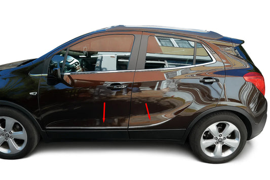 Door Mouldings Tit-designs Stainless Steel for Opel Mokka 2012-2021 - image 1