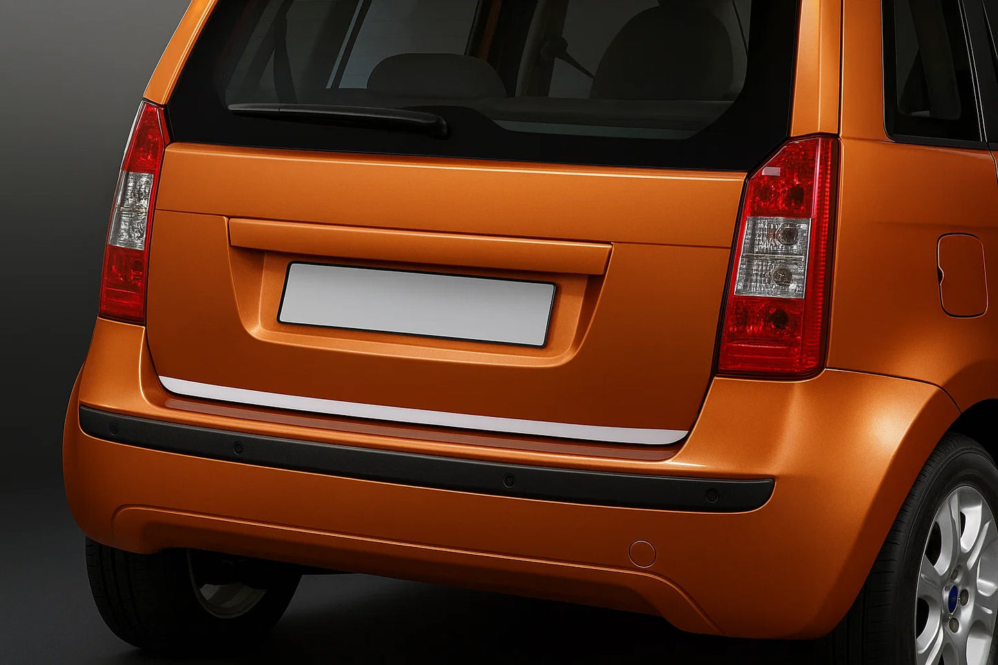 Trunk Trim Stainless Steel for Fiat Idea 2003-2016 - image 1