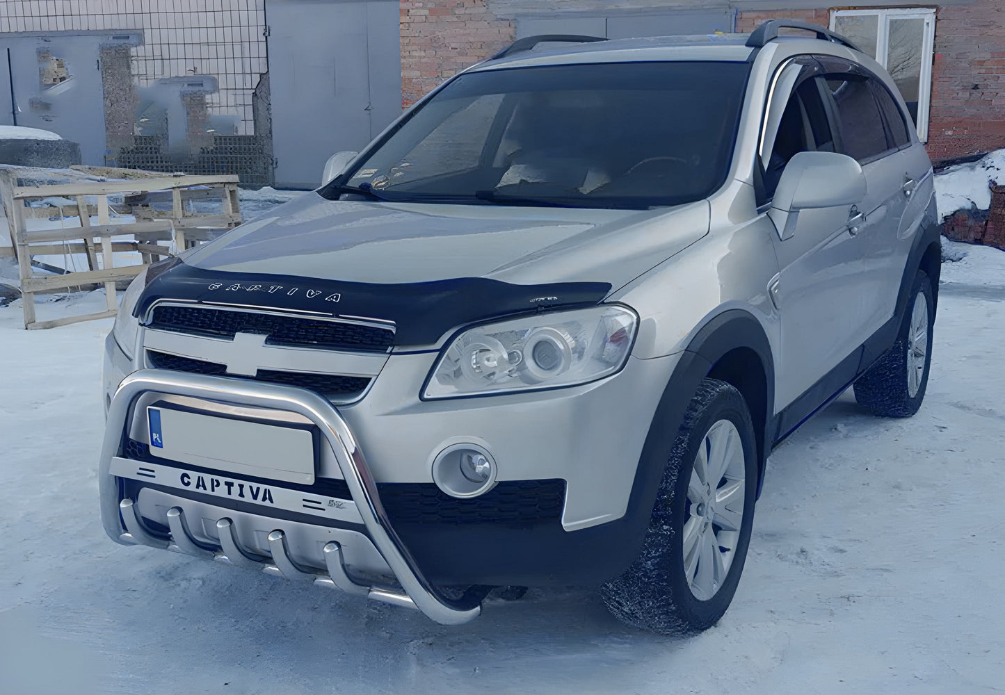 Bull Bar WT004 Stainless Steel for Chevrolet Captiva 2006-2019 - image 1