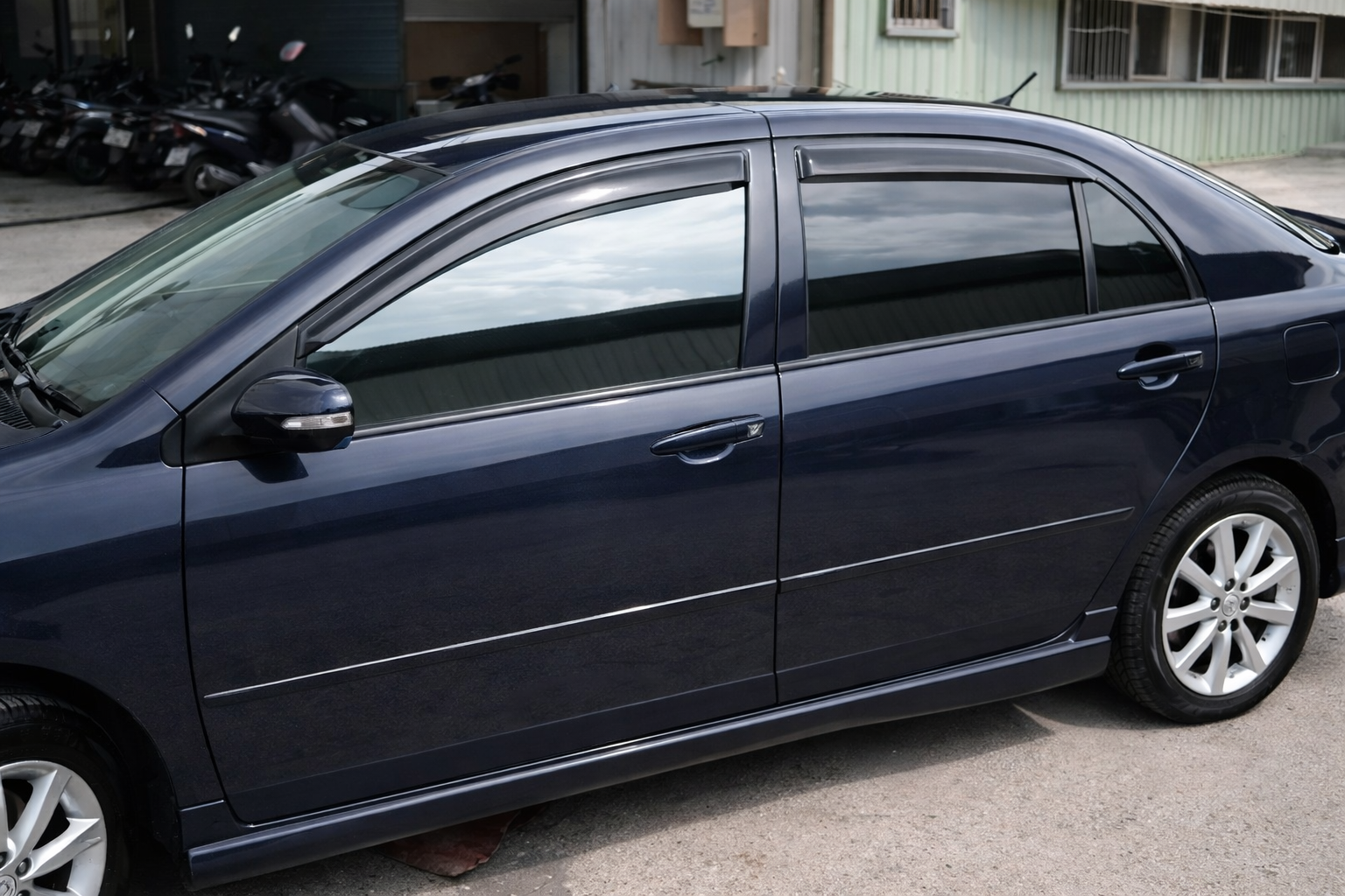 Window Deflectors (4 pcs, HIC) for Volkswagen Jetta 2006-2011 - image 1