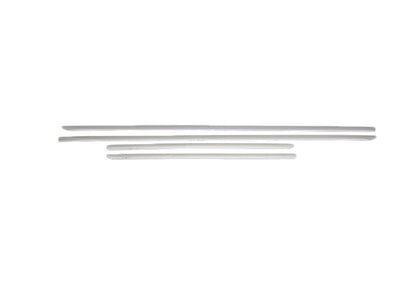 Door Mouldings Stainless Steel (4 pcs) for Volkswagen Polo 2017- - image 2