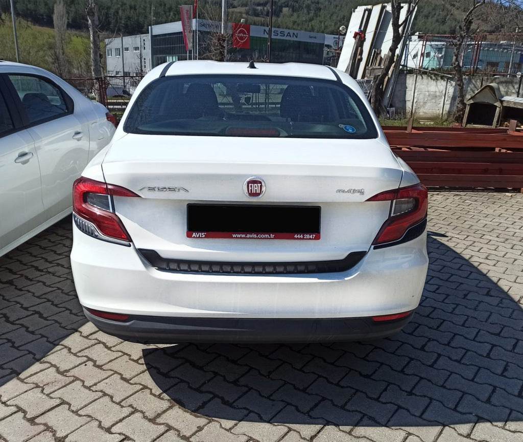 Cover on the trunk lid (3 pcs., ABS) for Fiat Tipo 2016↗ year - Reelken Auto