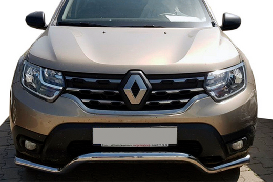 Front Bar WT008 (Stainless Steel) for Dacia Duster 2018-2024 - image 1