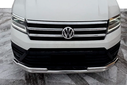 Front Bull Bar ST085 Stainless Steel for Volkswagen Crafter 2016- - image 1