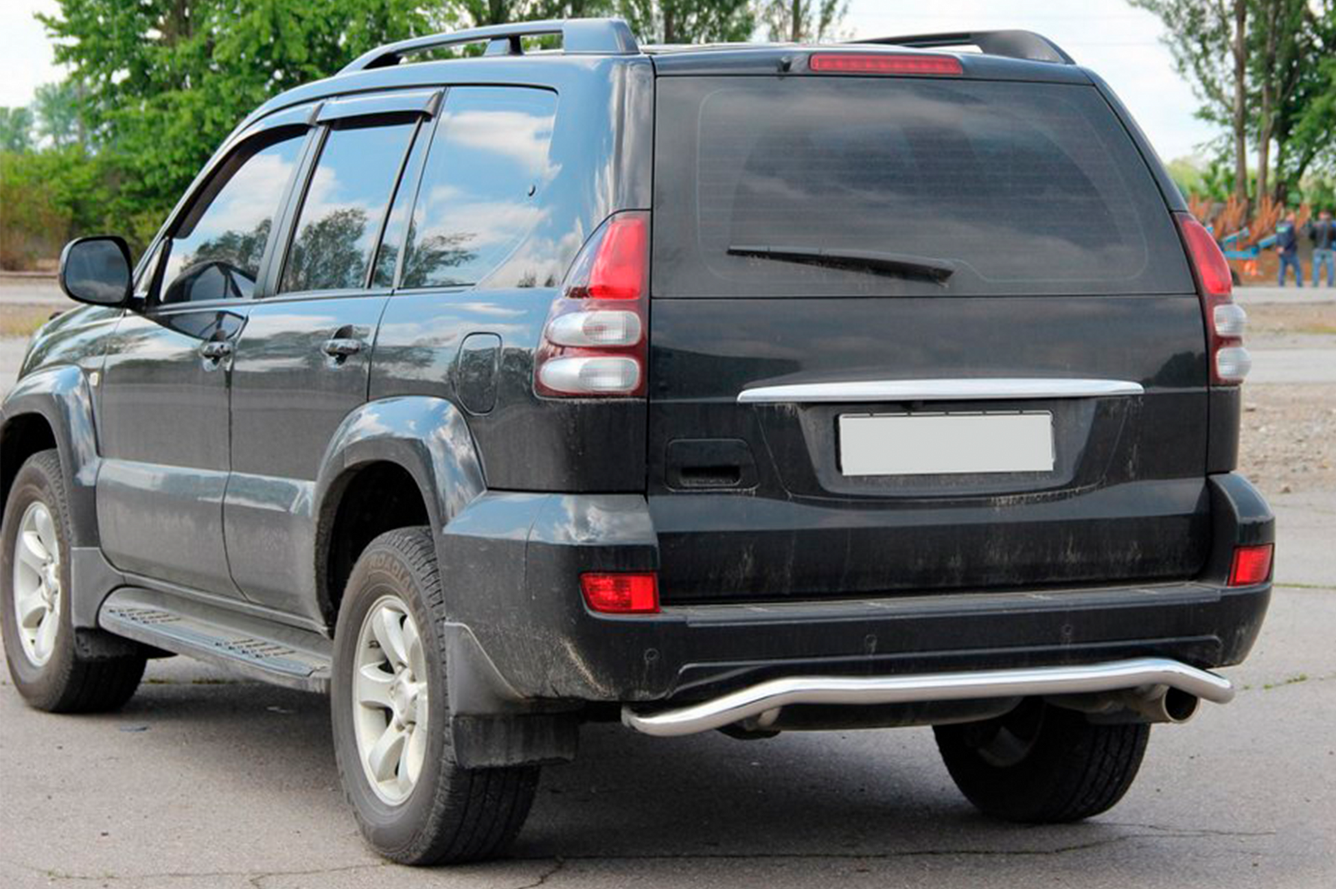 Rear Guard AK008 for Toyota Land Cruiser Prado 120 2002-2009 - image 5