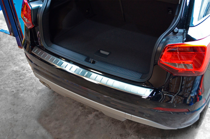 Rear bumper protector OmsaLine (stainless steel) for Audi Q2 2016- - image 1