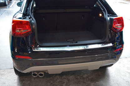 Rear bumper protector OmsaLine (stainless steel) for Audi Q2 2016- - image 2