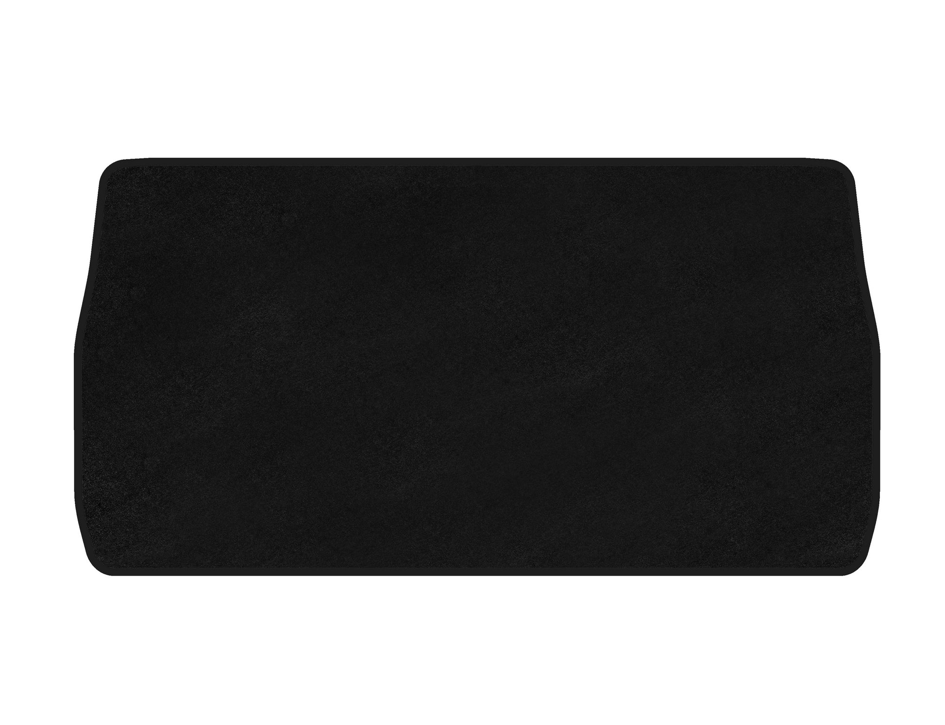Trunk Mat Textile Classic (2008-2020, lower, 8-seater/Trim SXT, Black) for Dodge Grand Caravan V 2008-2020 - image 1