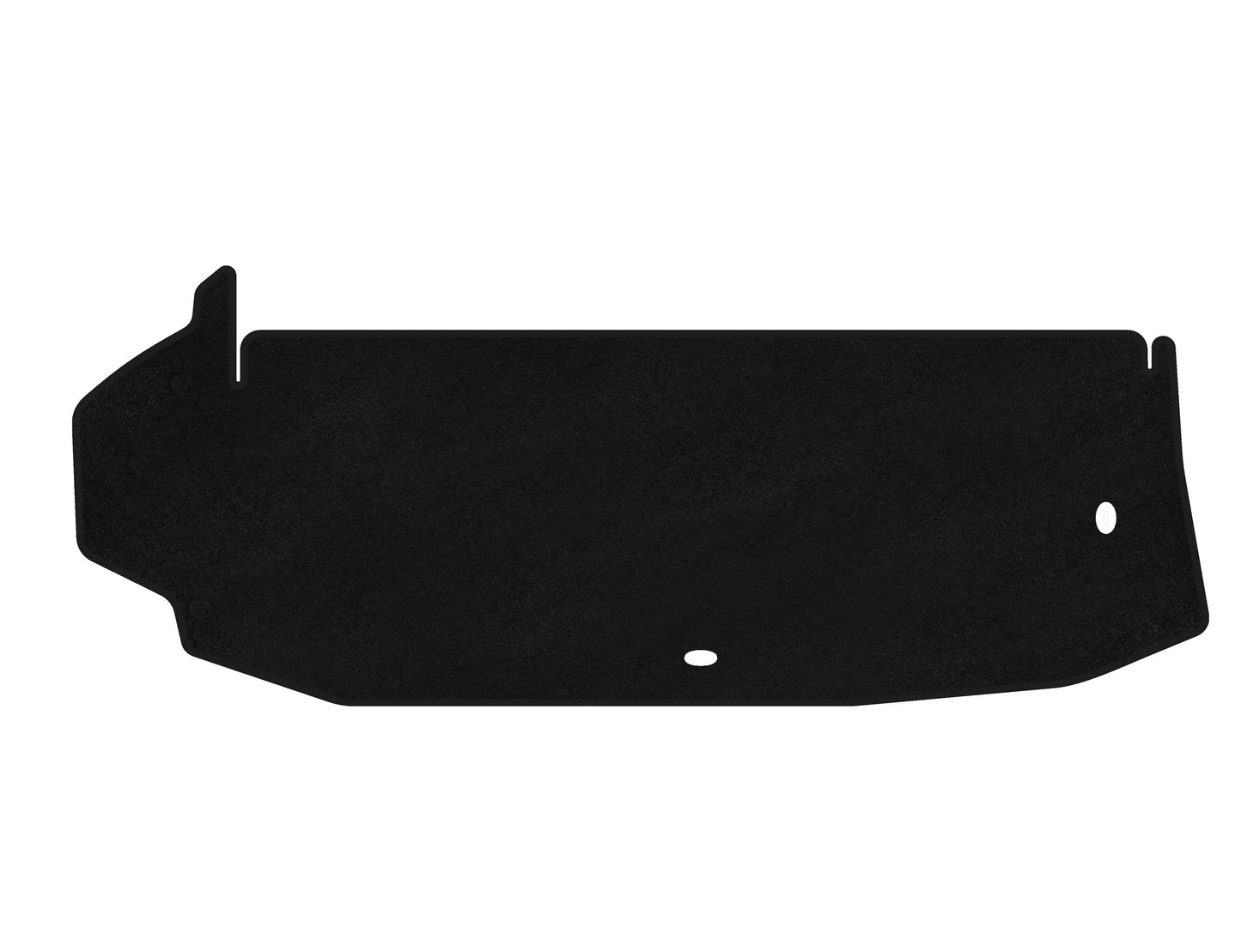 Premium Textile Trunk Mat (up to 3rd row, without subwoofer, 7-seater, Black) for Toyota Highlander 2019- - image 1