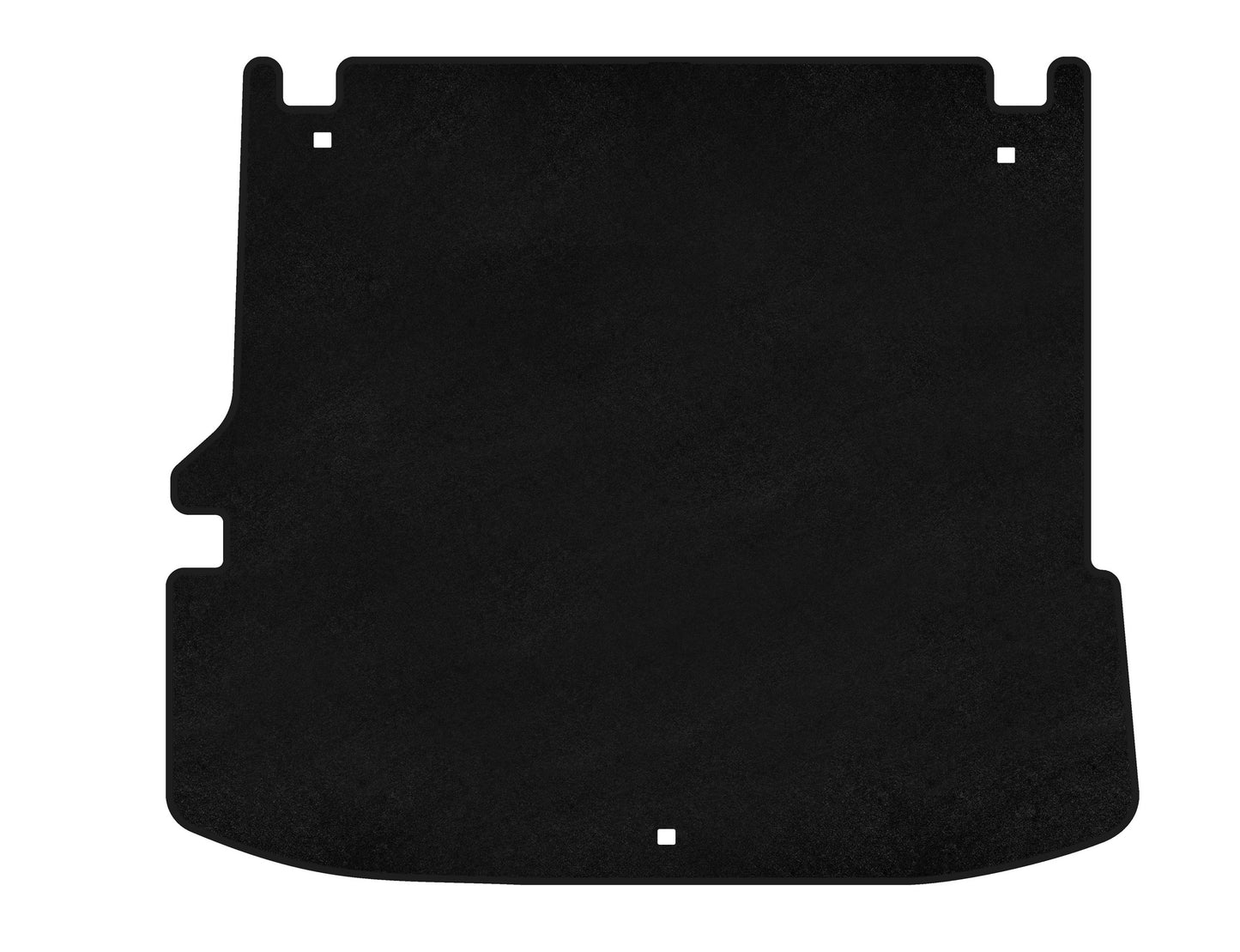 Textile Trunk Mat Classic V2 (with Subwoofer, 7-Seater, Black) for Toyota Highlander 2019- - image 1