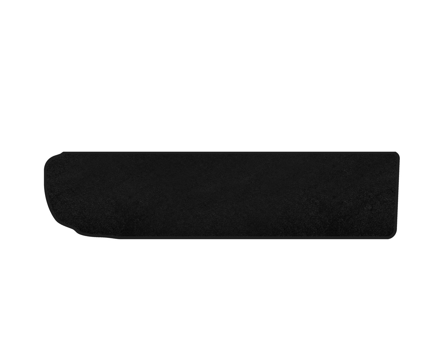 Trunk Mat Textile Premium (3rd Row Unfolded, Black) for Citroen C-4 Picasso 2013-2022 - image 1