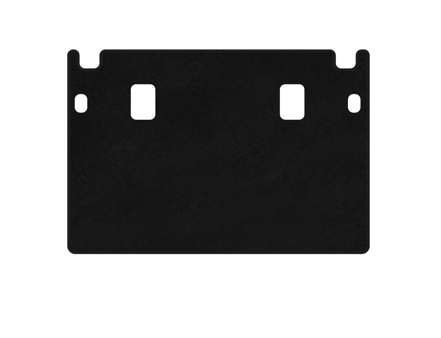 Trunk Mat Textile Classic (2014-2024, 7-Seater, Black) for Toyota 4Runner 2009-2024 - image 1