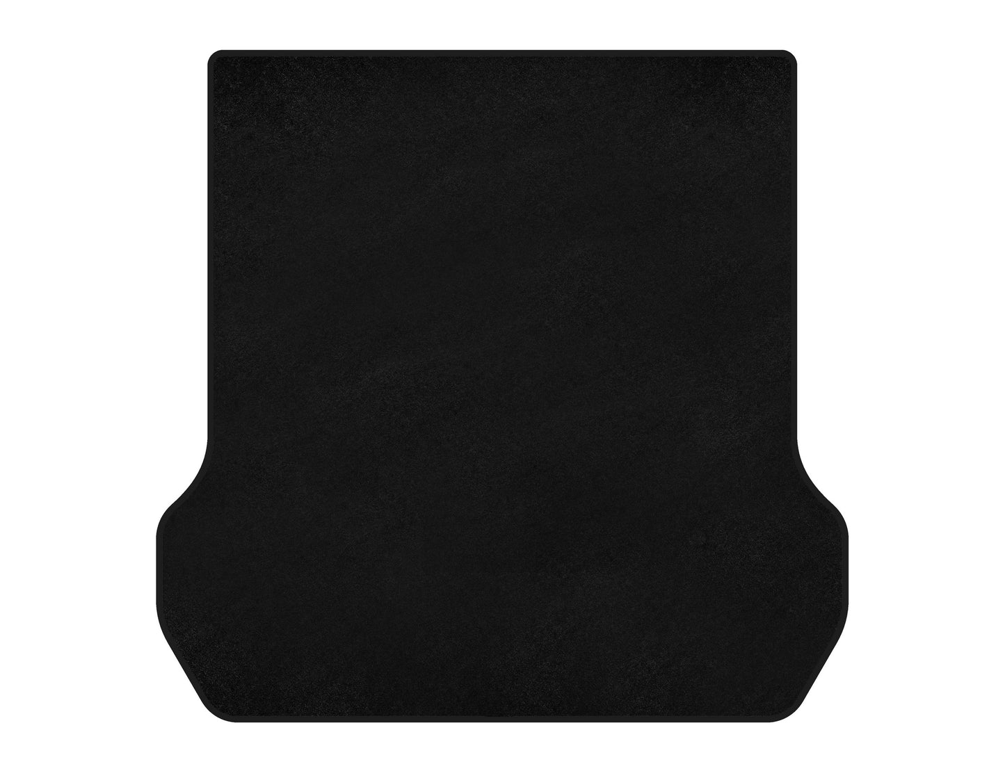 Premium Textile Trunk Mat (up to 2nd row, 2003-2005, 7-seater, Black) for Opel Zafira A 1998-2005 - image 1