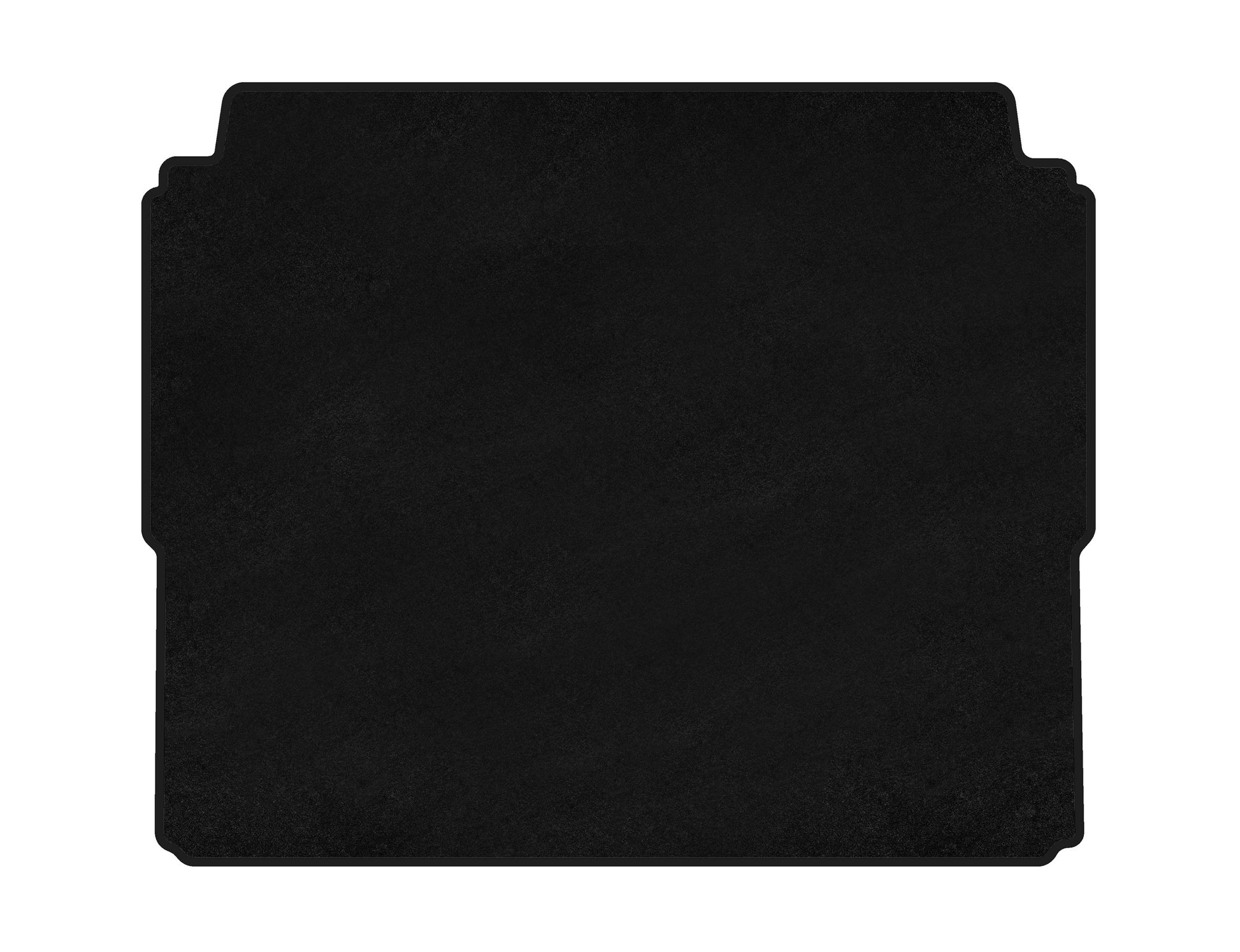 Classic textile trunk mat (Lower, Black) for Citroen C5 Aircross 2017- - image 1
