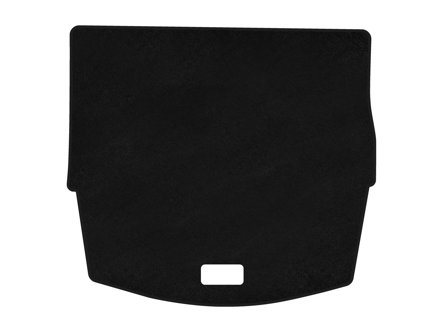 Premium Textile Trunk Mat (upper, 5-seater, Black) for Renault Scenic/Grand 2016-2025 - image 1