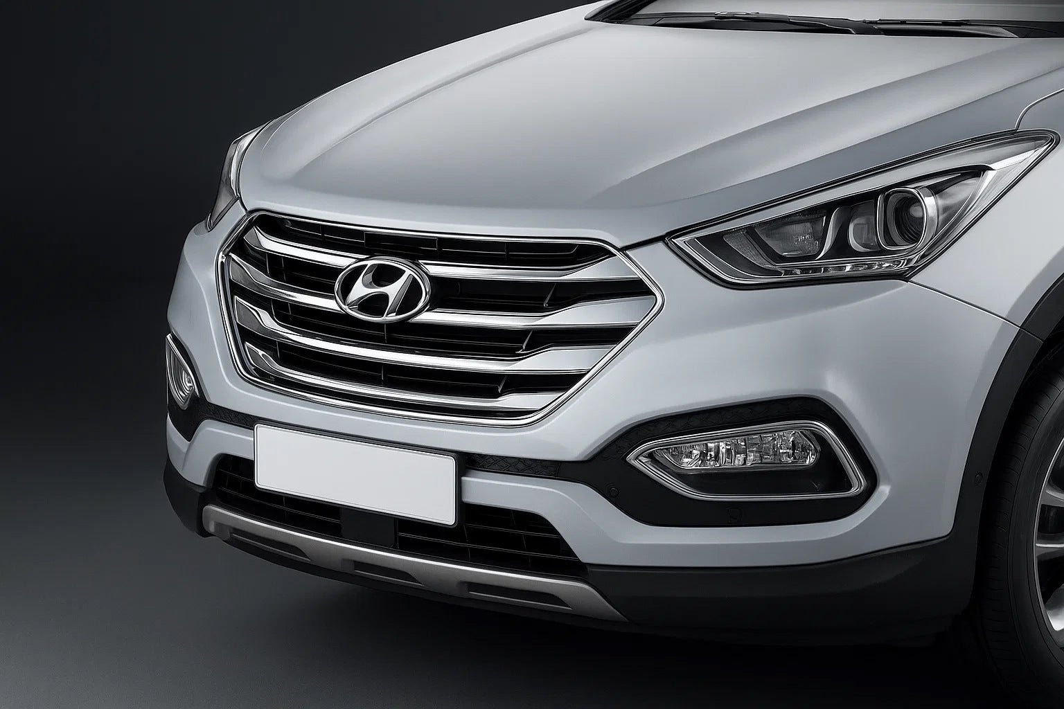 Chrome bumper protector trims for Tucson Korea 2013-2015 (ABS) for Hyundai IX-35 2010-2015 - image 1