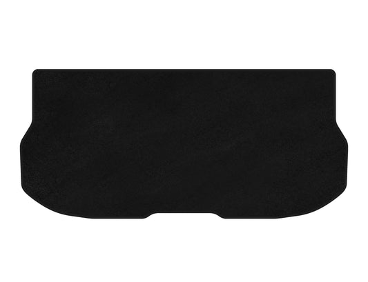 Trunk Mat Textile Classic (with 3rd row, 7-seater, Black) for Nissan Quest 2011-2017 - image 1