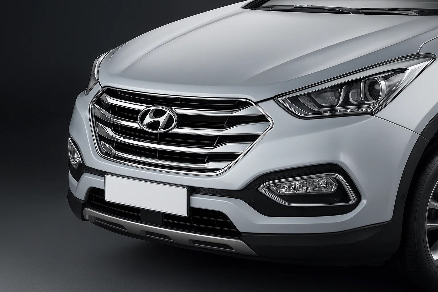 Chrome bumper protector trims for Tucson Korea 2013-2015 (ABS) for Hyundai IX-35 2010-2015 - image 1
