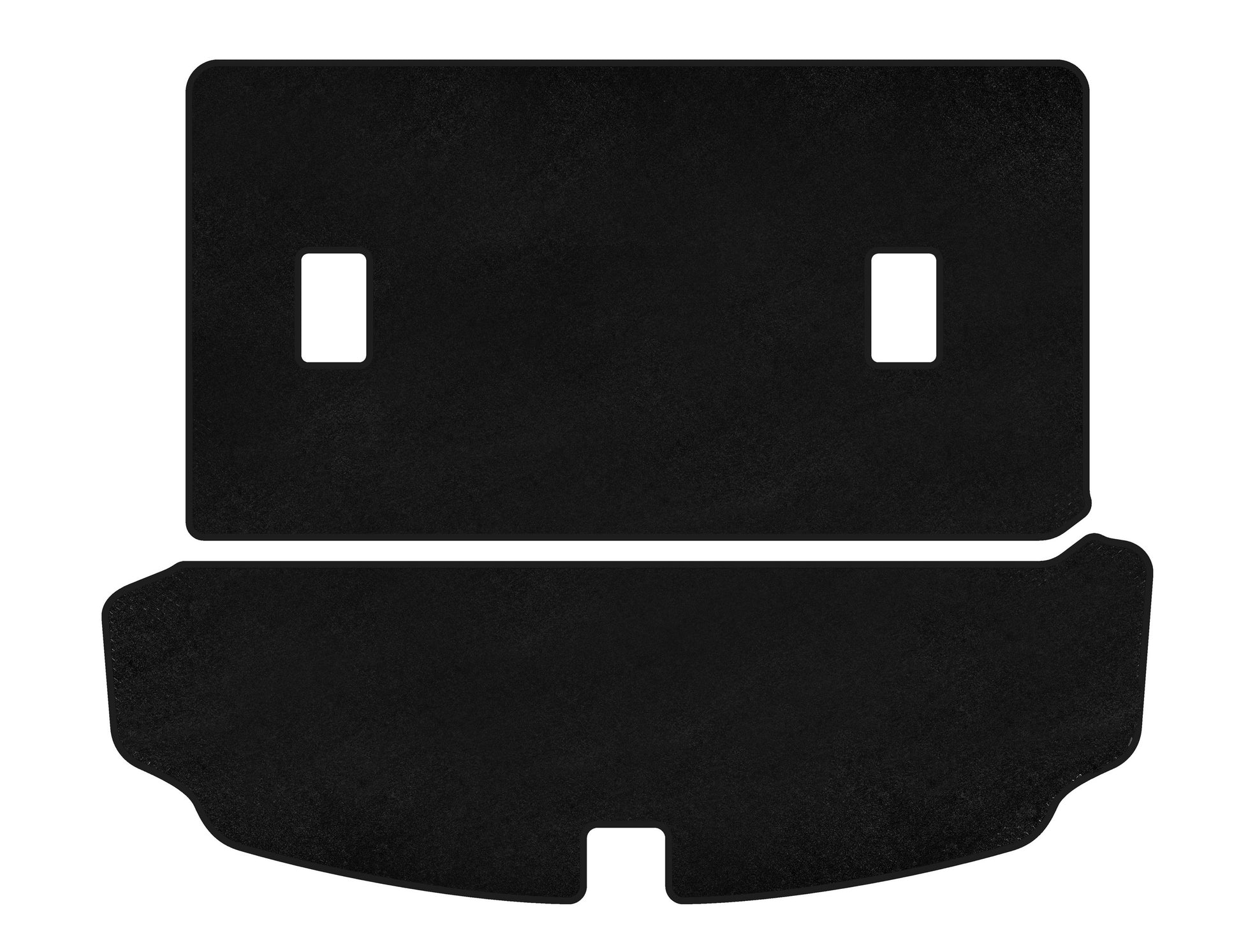 Textile Trunk Mat Classic V-2 (Black) for Acura MDX 2007-2013 - image 1