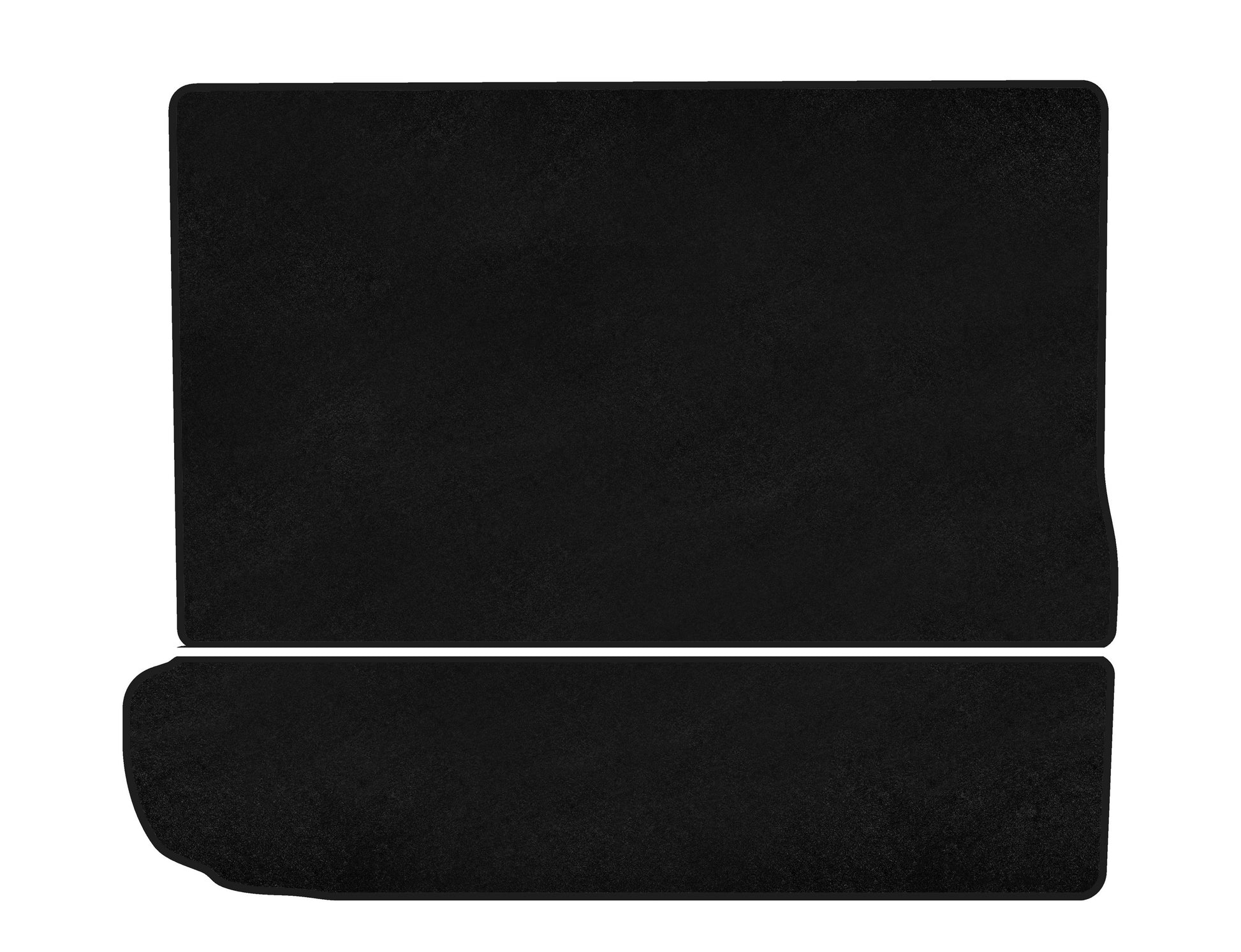 Textile Trunk Mat Premium (3rd Row Folded, Black) for Citroen C-4 Picasso 2013-2022 - image 1