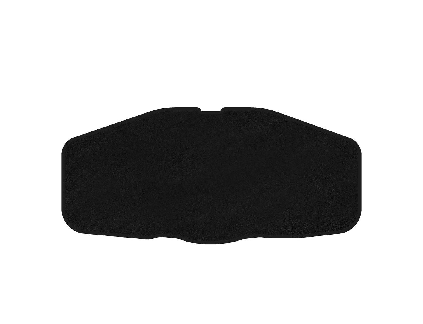 Premium Trunk Mat Textile (lower, Roadster, Black) for Mercedes SLK R172 2011-2016 - image 1