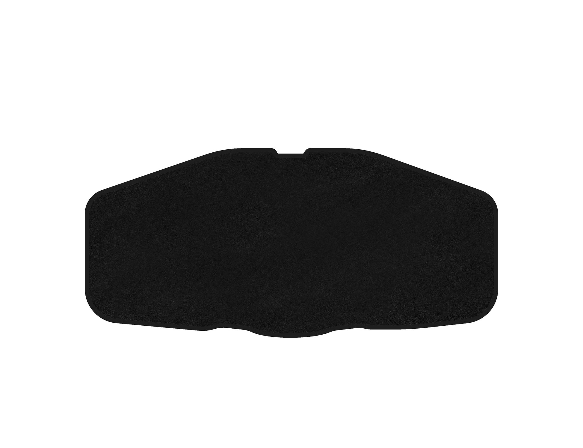 Premium Trunk Mat Textile (lower, Roadster, Black) for Mercedes SLK R172 2011-2016 - image 1