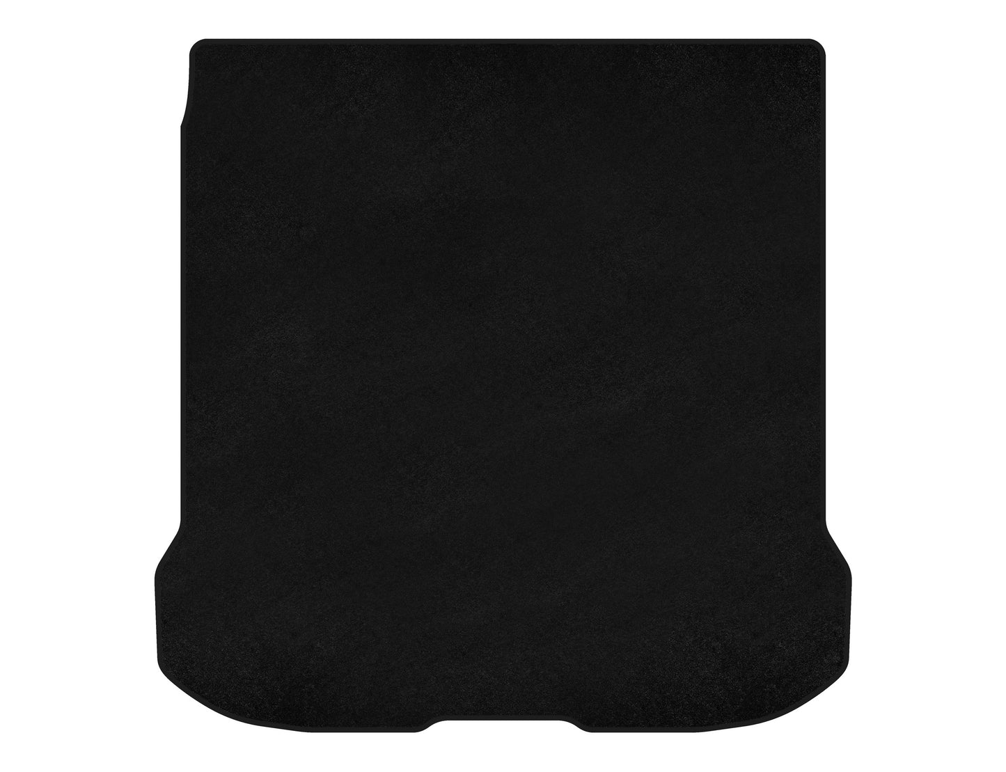 Premium Textile Trunk Mat (with 2nd row, 7-seater, Black) for Nissan Quest 2011-2017 - image 1
