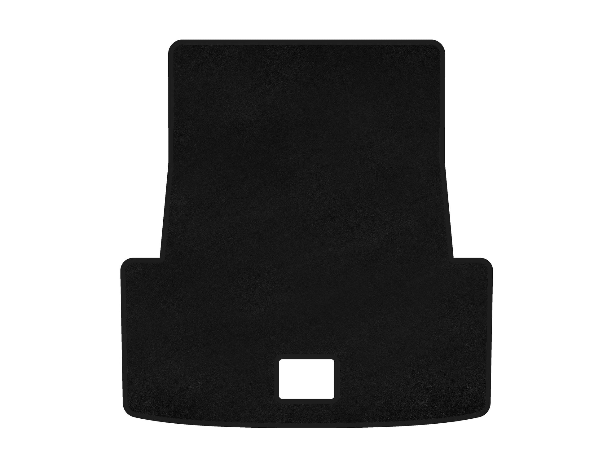 Trunk Mat Textile Classic V-2 (For E90, Black) for BMW 3 Series E90/E91 2005-2011 - image 1