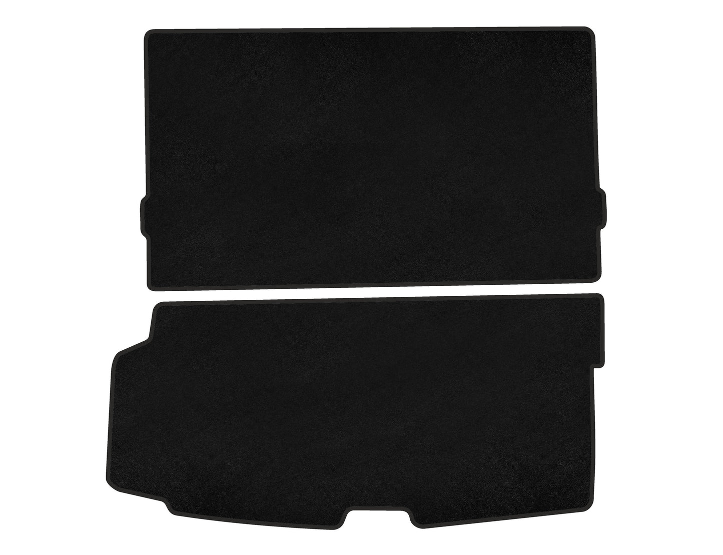 Trunk Mat Textile Classic (2020-, Black) for Volvo XC90 2015- - image 1