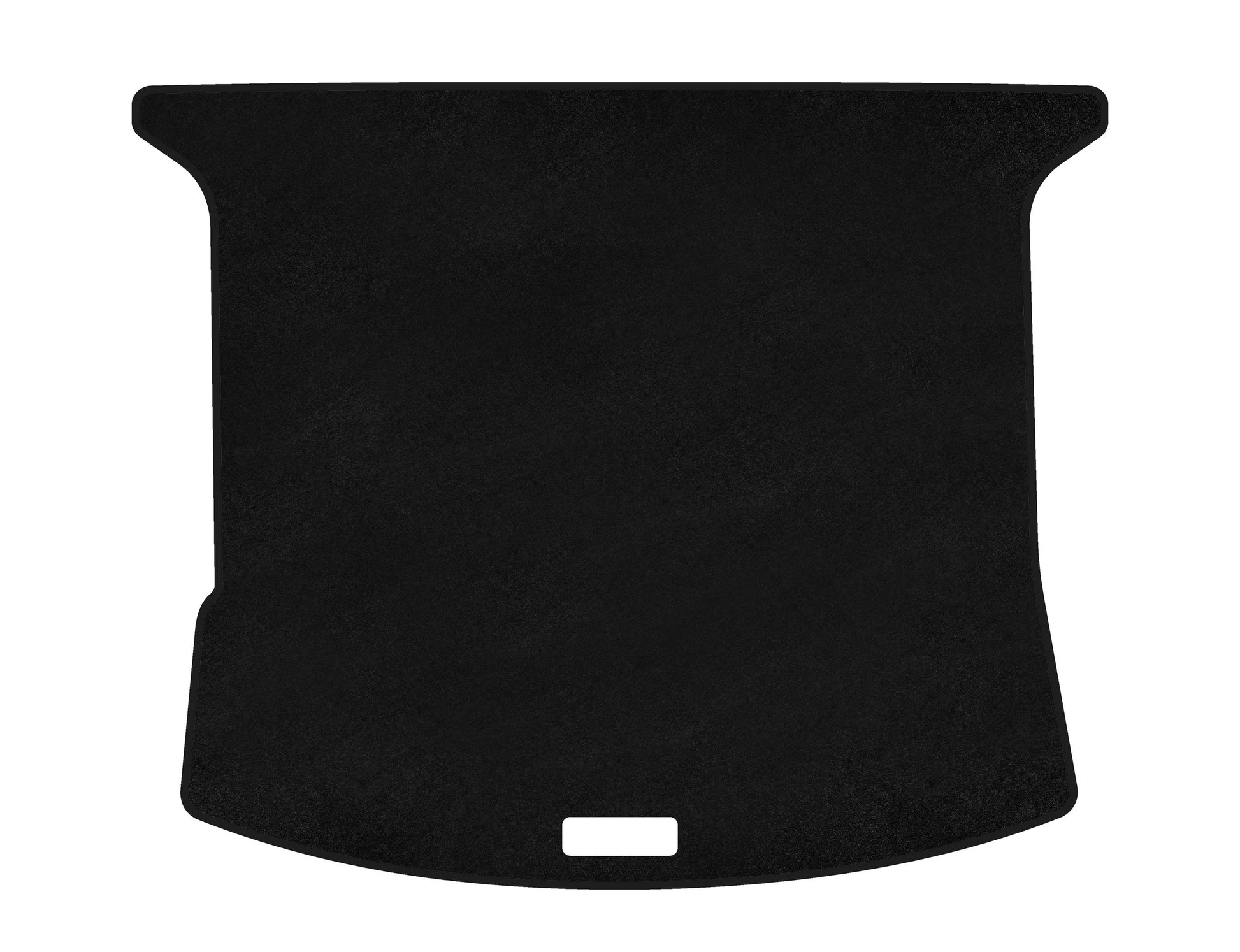 Premium Textile Trunk Mat (2 Rows, 7-Seater, Black) for Mazda 5 2005-2009 - image 1