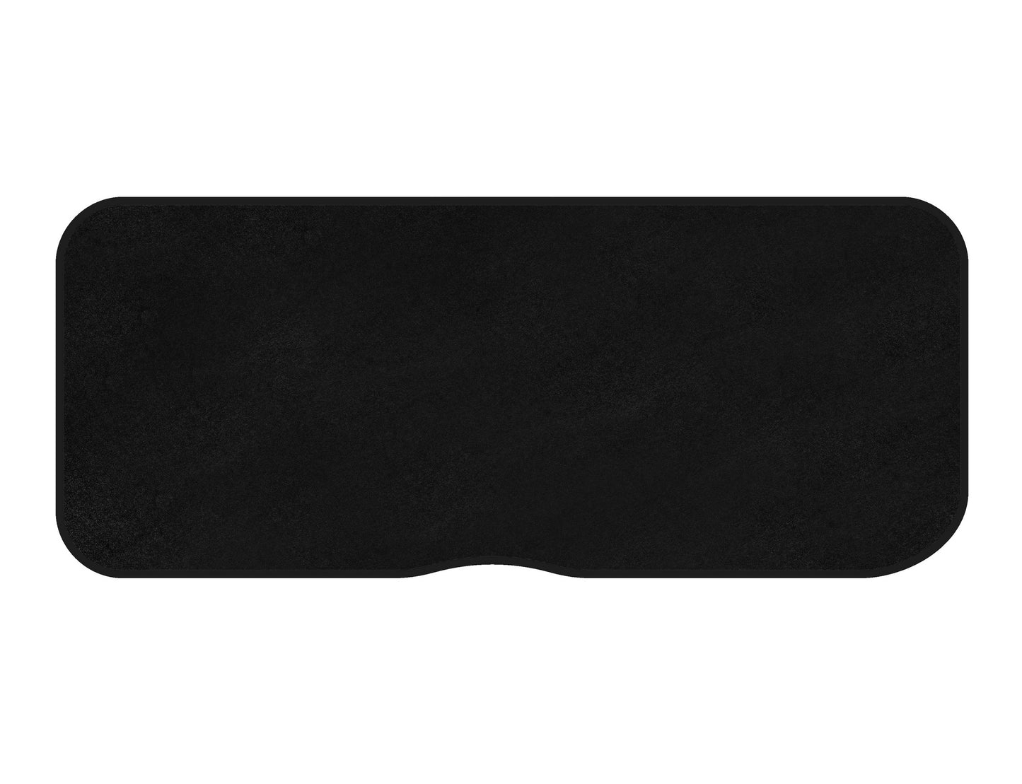 Classic textile trunk mat (3 rows, Black) for Honda Pilot 2015-2022 - image 1