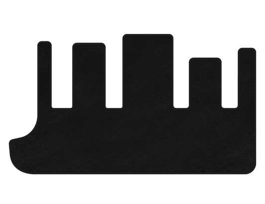 Premium textile trunk mat (for Grand Voyager, black) for Chrysler Voyager 2001-2007 - image 1