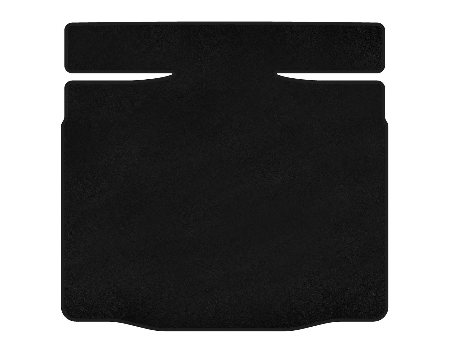 Trunk Mat Textile Premium V-2 (LB, Black) for Opel Insignia 2008-2017 - image 1