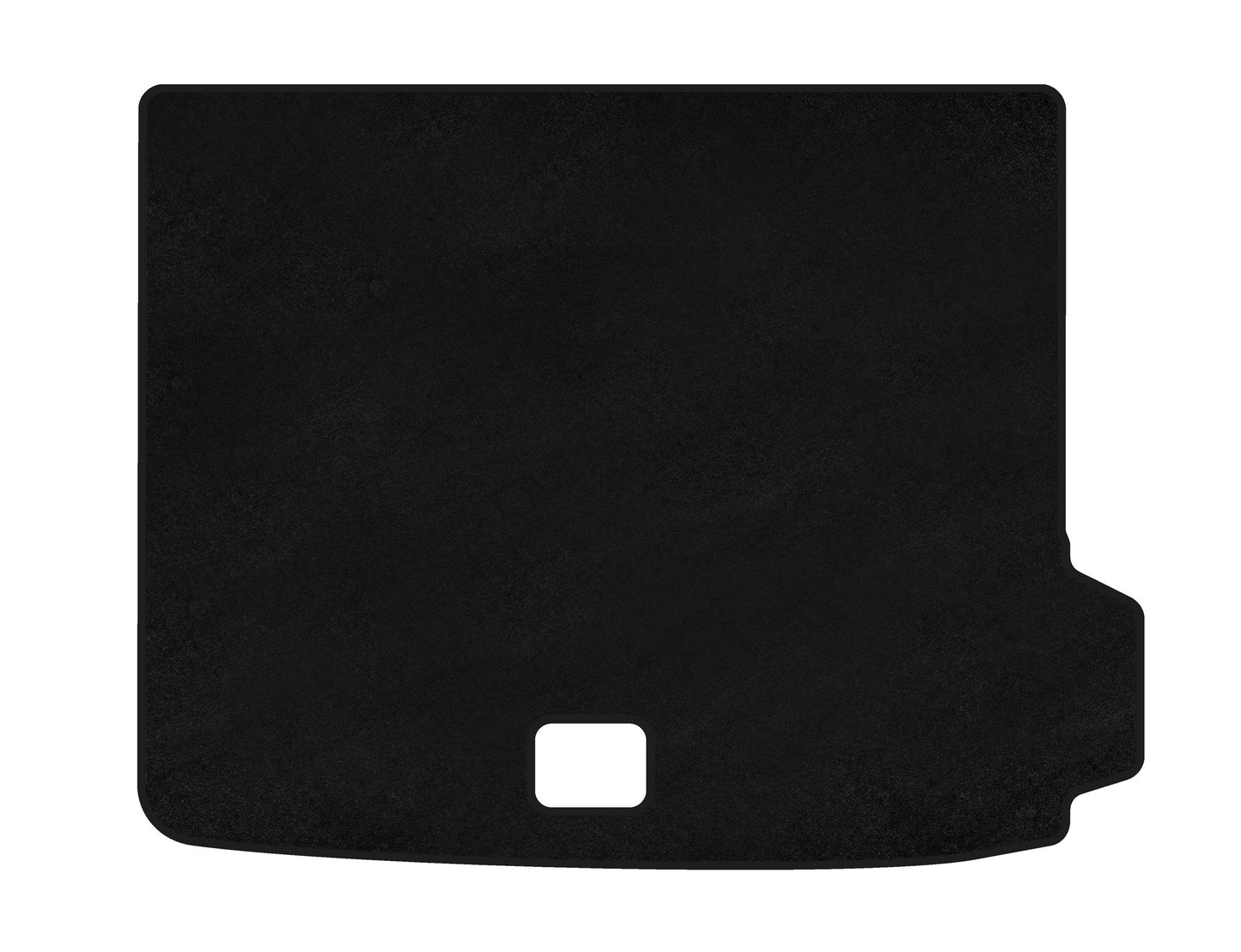 Trunk Mat Textile Premium V-2 (Black) for BMW X4 F-26 2014-2018 - image 1