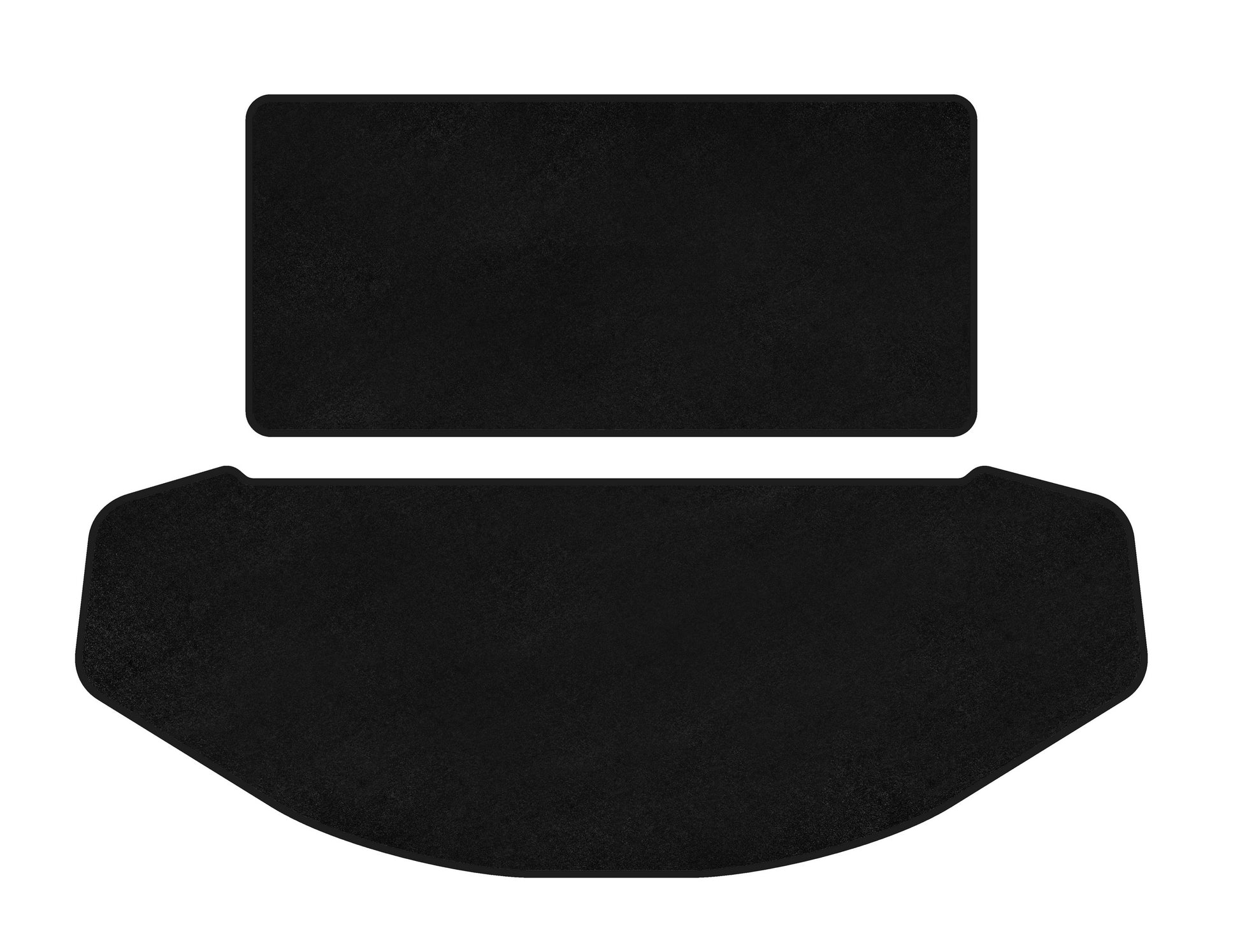 Textile Trunk Mat Classic (Seat Back + Trunk, 7-Seater, Black) for Mazda CX-9 2017- - image 1