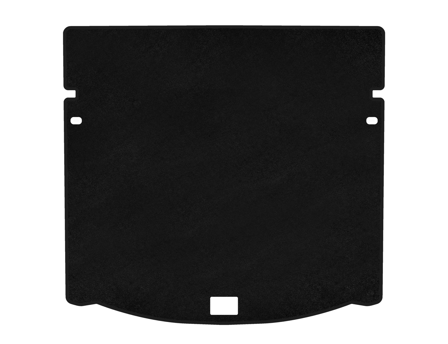 Textile Trunk Mat Classic (2006-2010, 7-Seater, Black) for Volkswagen Touran 2003-2010 - image 1
