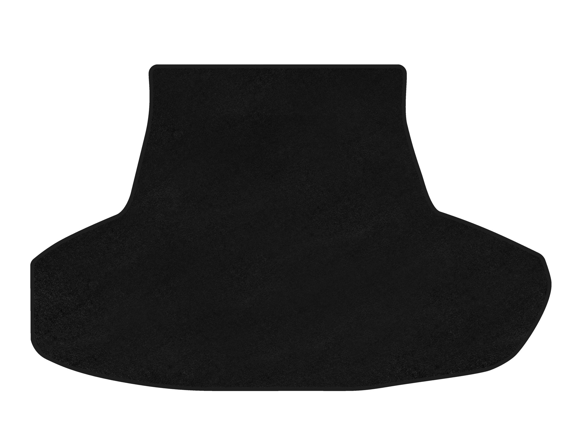 Premium Textile Trunk Mat (without spare wheel and 2 batteries, SD, Black) for Infiniti Q50/Q60 2013-2024 - image 1