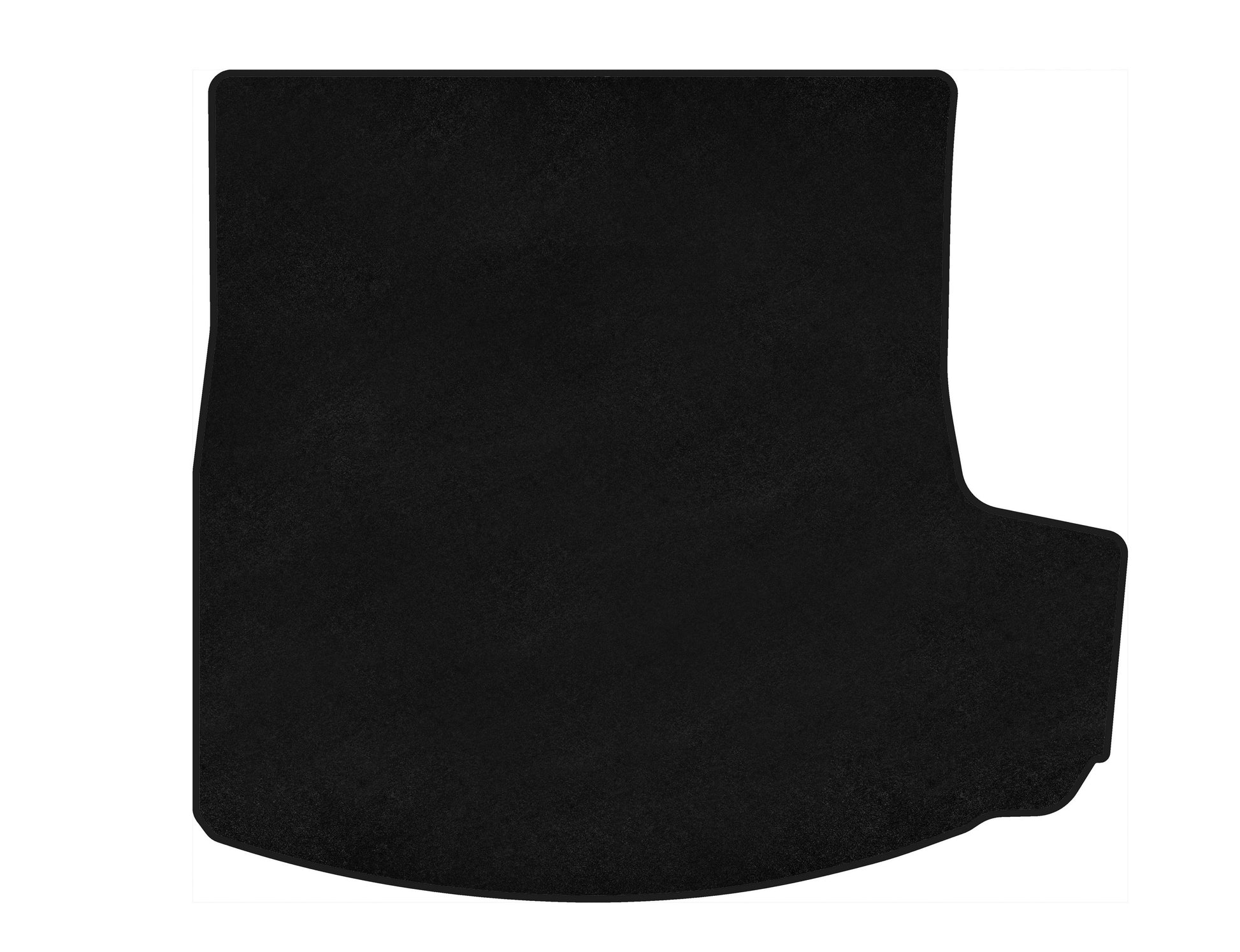 Premium V-2 Textile Trunk Mat (Sedan, Black) for Audi A8 1994-2002 - image 1