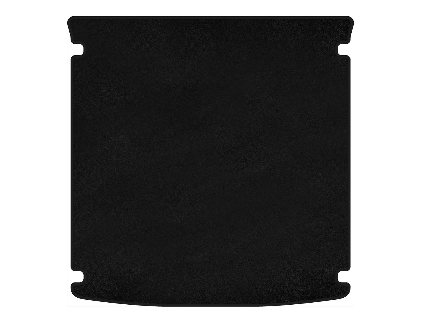 Trunk Mat Textile Premium V-2 (Black) for Audi Q8 2018- - image 1