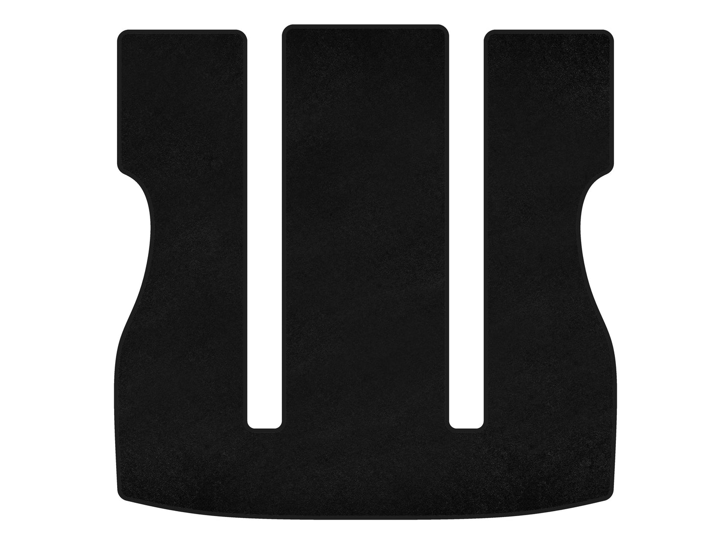 Trunk Mat Textile Classic (Black) for Ssang Yong Rodius - image 1