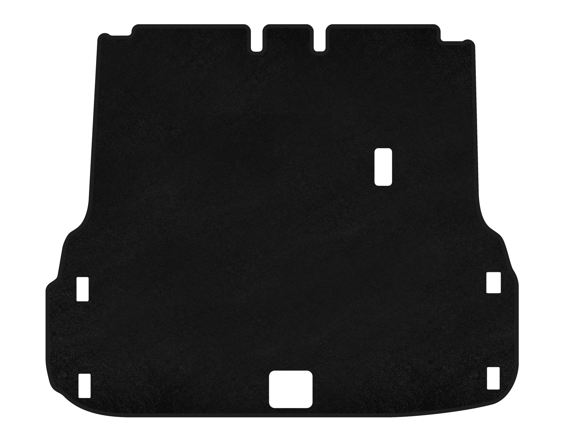 Trunk Mat Textile Classic (Black) for Nissan Pathfinder R52 2012-2021 - image 1
