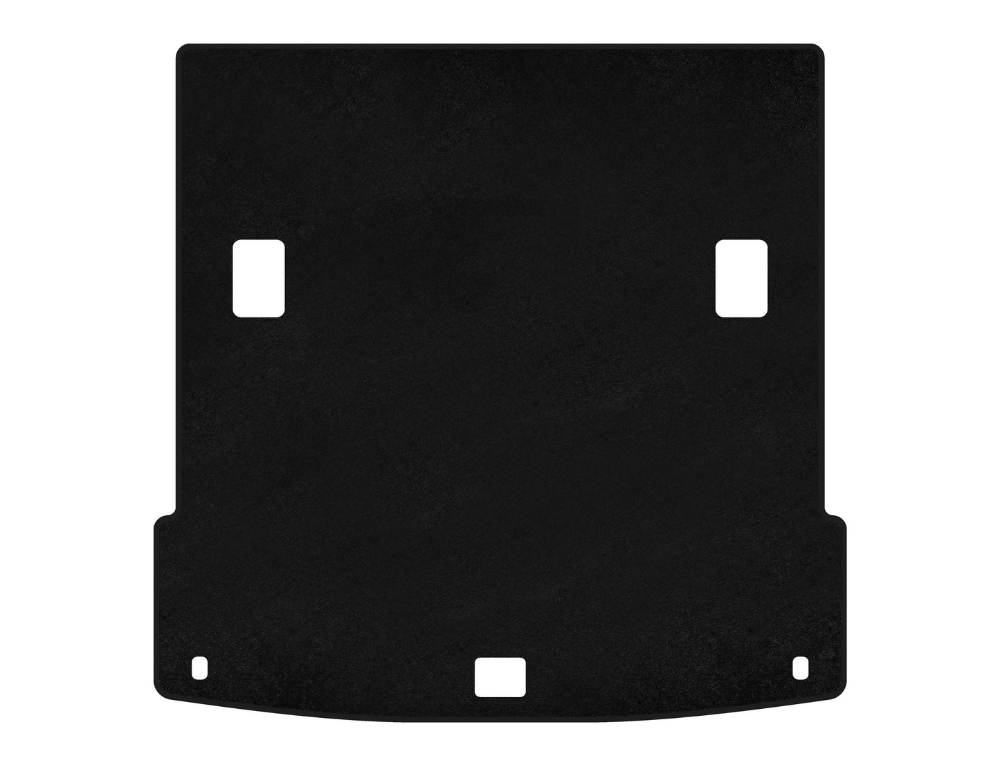 Trunk mat textile Classic (Black) for Kia Mohave - image 1