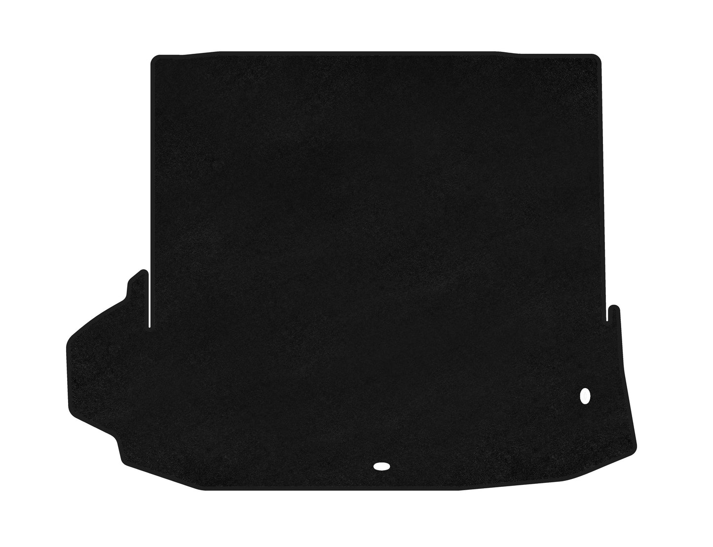 Textile Trunk Mat Classic V3 (without subwoofer, 7-seater, Black) for Toyota Highlander 2019- - image 1