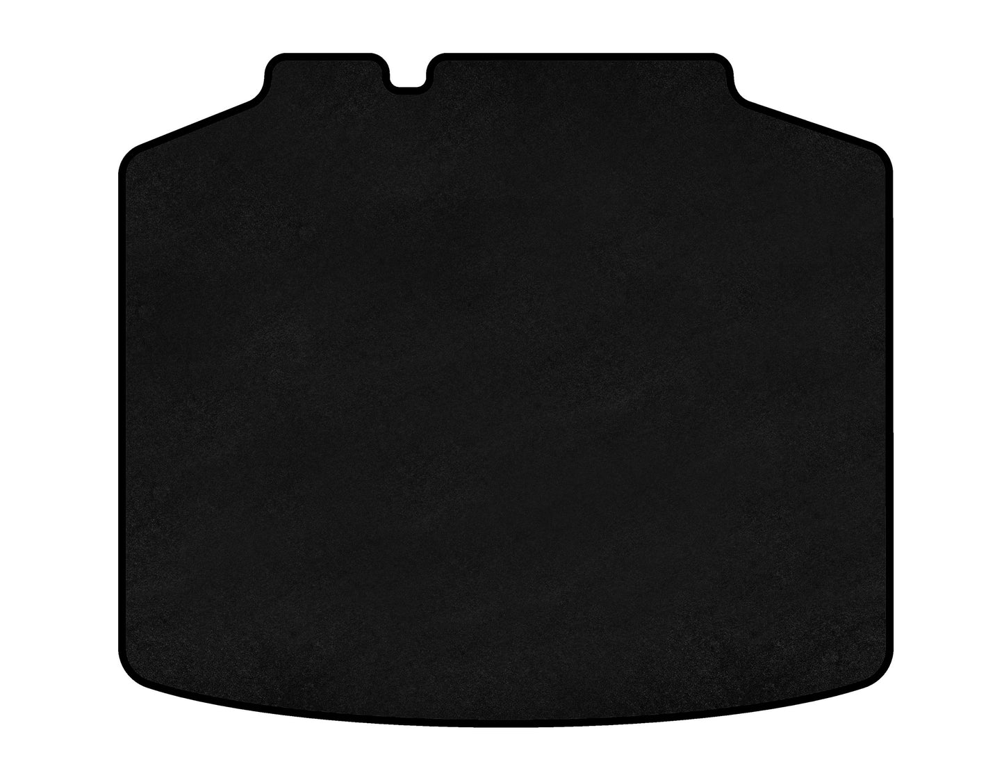Trunk Mat Textile Classic (HB, Black) for Skoda Scala 2018- - image 1