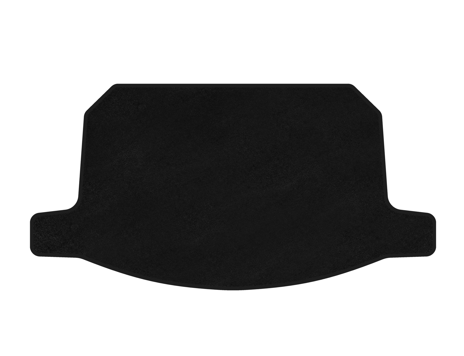 Premium Textile Trunk Mat (Hybrid, Black) for Nissan Qashqai 2021- - image 1
