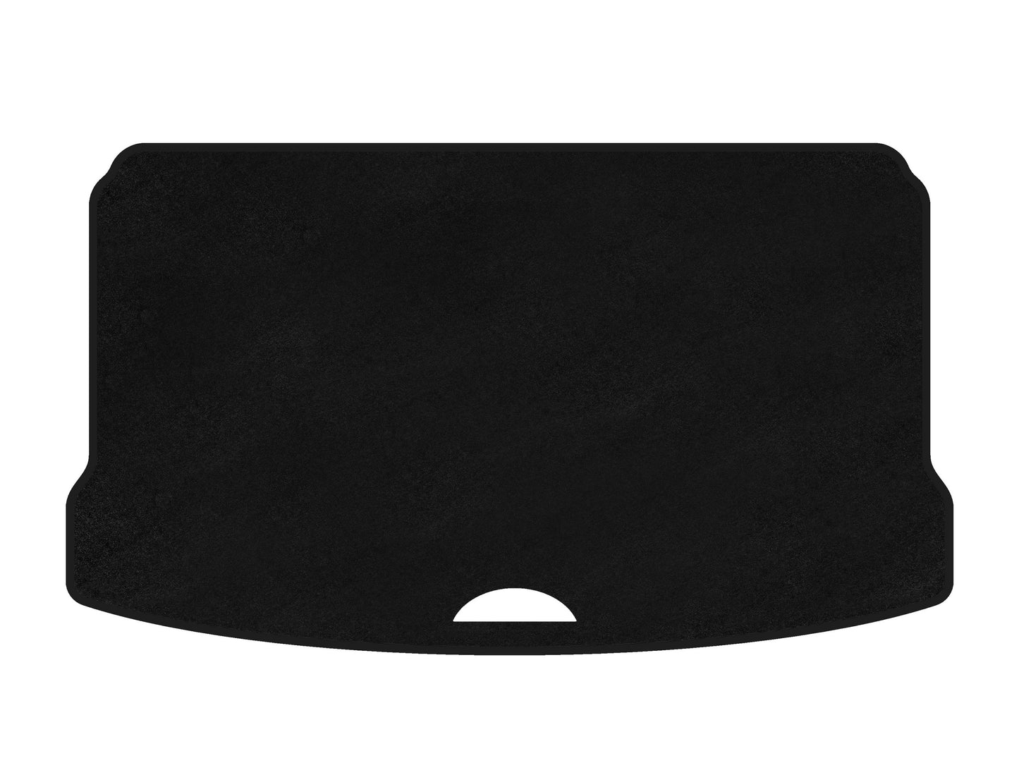 Premium textile trunk mat (for S F55, 5-door, Black) for Mini Cooper F55/56/57 2014-2023 - image 1