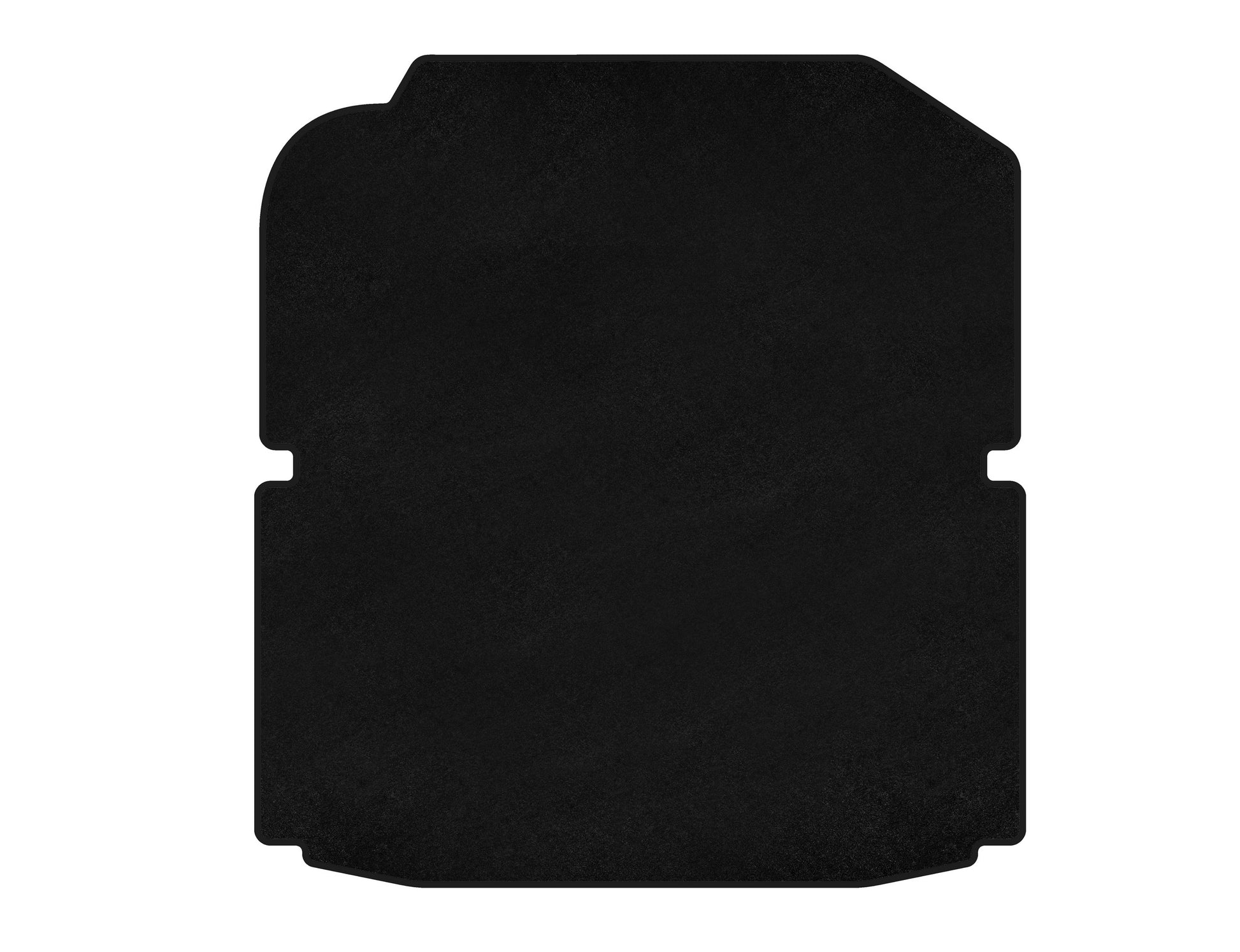 Trunk Mat Textile Premium (SD, Black) for Peugeot 607 1999-2010 - image 1