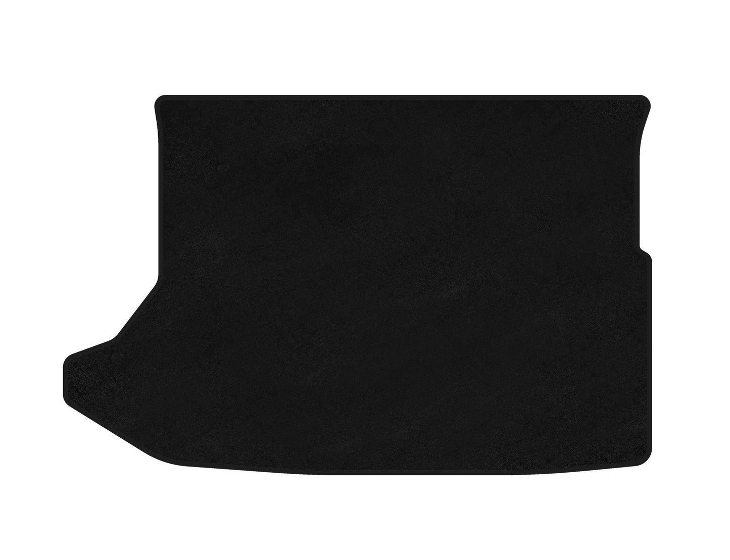 Premium Textile Trunk Mat (HB, Black) for Dodge Caliber 2006-2011 - image 1
